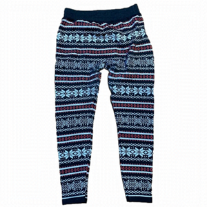 𝅺christmas Festive Candy Coutour Lady’s Large/XL Leggings, EUC